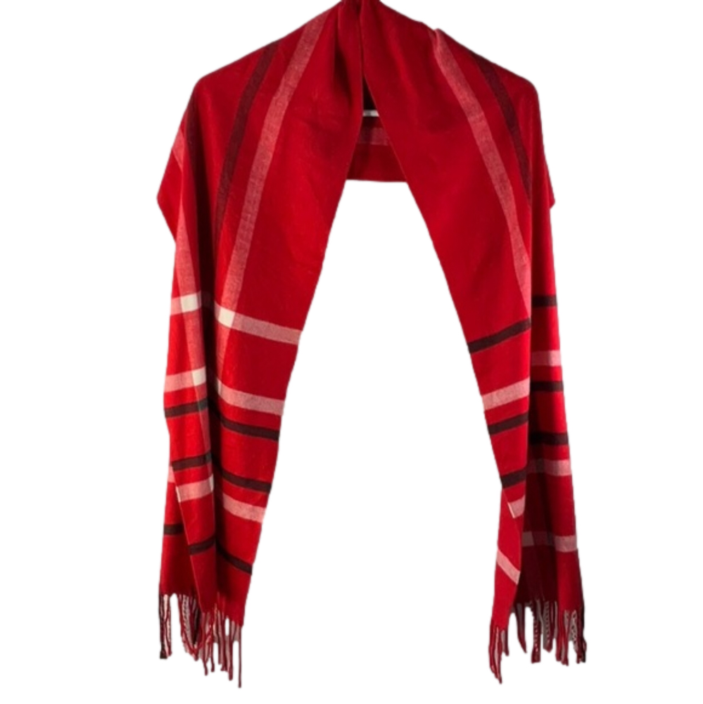 Scarf Red/Black/White - Picture 3 of 3